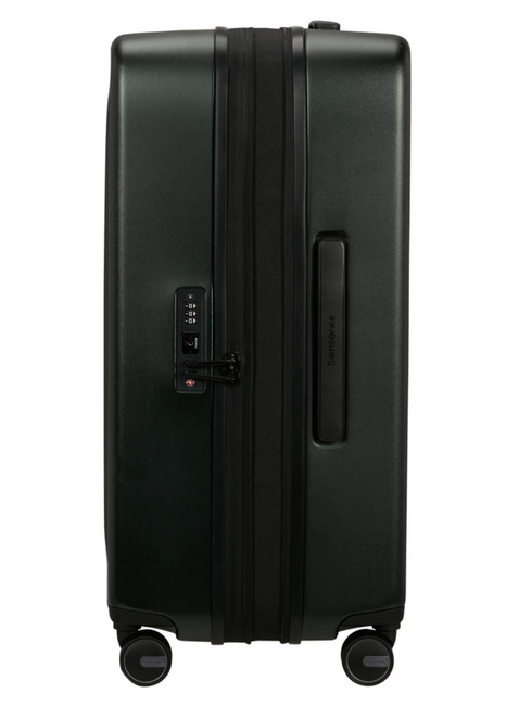 Walizka średnia poszerzana Samsonite Fyrm EXP - deep green