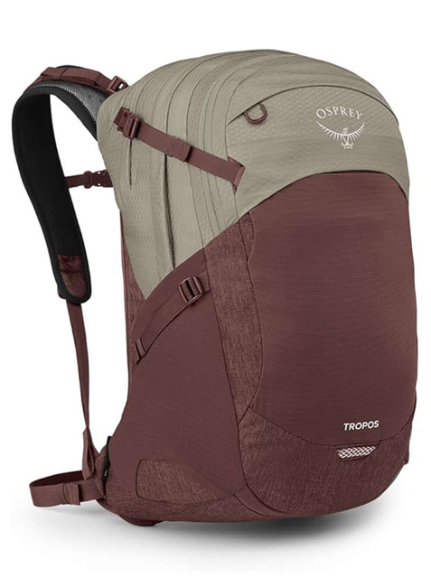 Plecak turystyczny Osprey Tropos 32 - sawdust tan raisin red