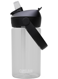 Butelka na wodę Camelbak Thrive Flip Straw Kids 0,4 l - clear