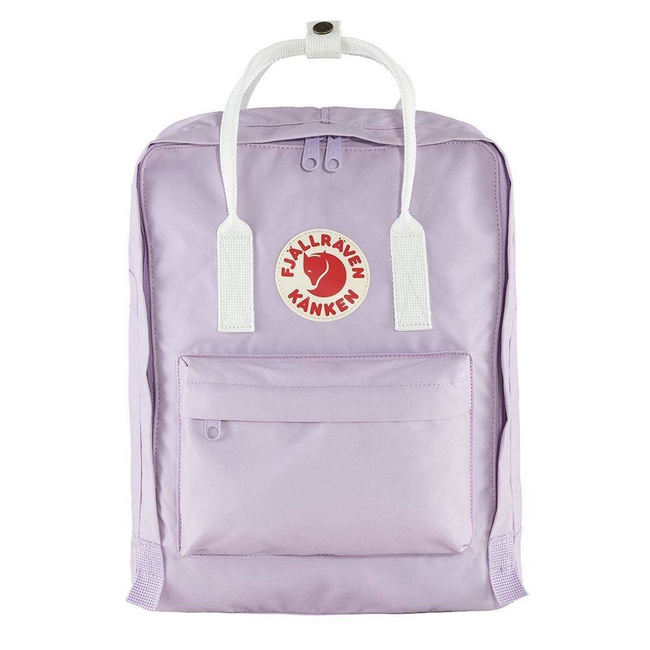 Plecak Fjallraven Kanken -  pastel lavender/cool white + piórnik Vans