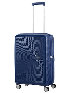 Soundbox walizka średnia American Tourister - midnight navy