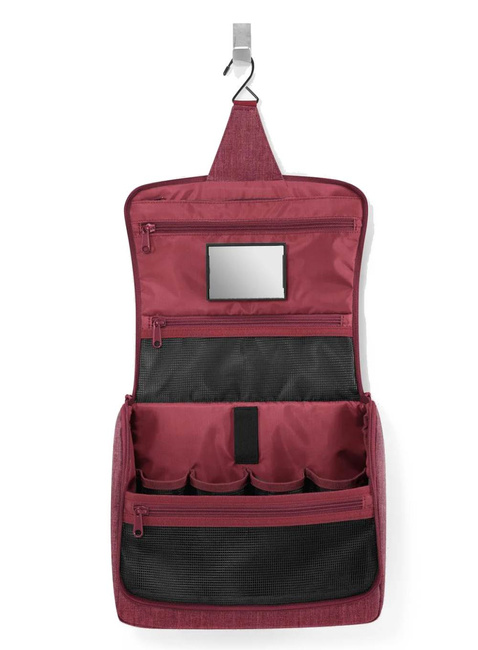 Kosmetyczka Reisenthel Toiletbag XL - twist maroon