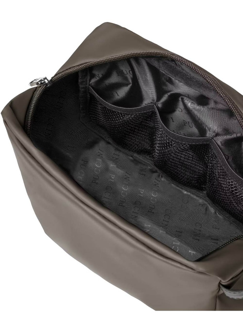 Kosmetyczka podróżna męska Puccini Casual - brązowy
