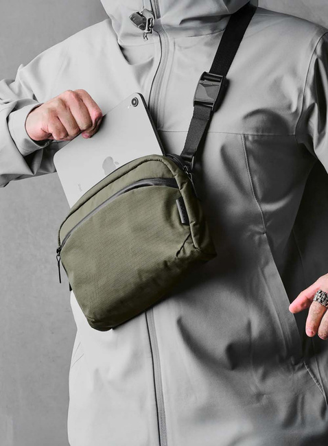 Torba saszetka na ramię Alpaka Flight Sling 2 l - green