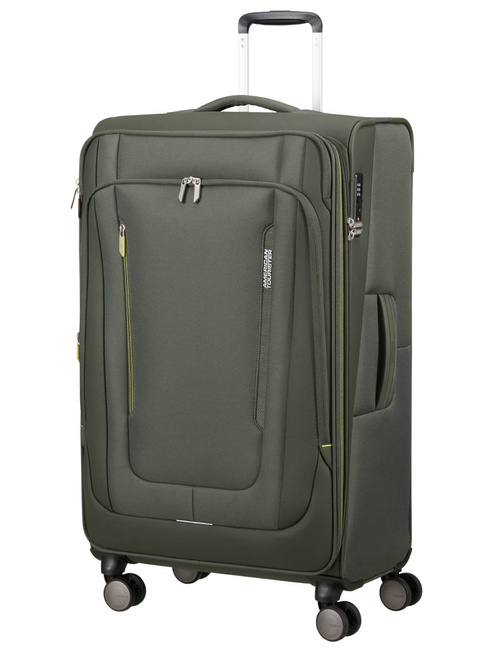 Walizka duża American Tourister Wanderlite L EXP - dark khaki