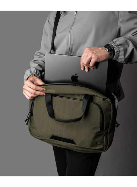 Torba miejska na laptopa Alpaka Bravo Brief - green