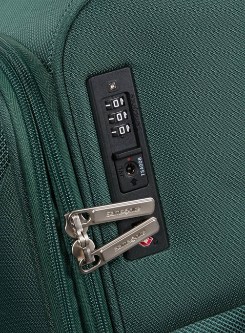 Walizka średnia poszerzana Samsonite Base Breeze - dark green