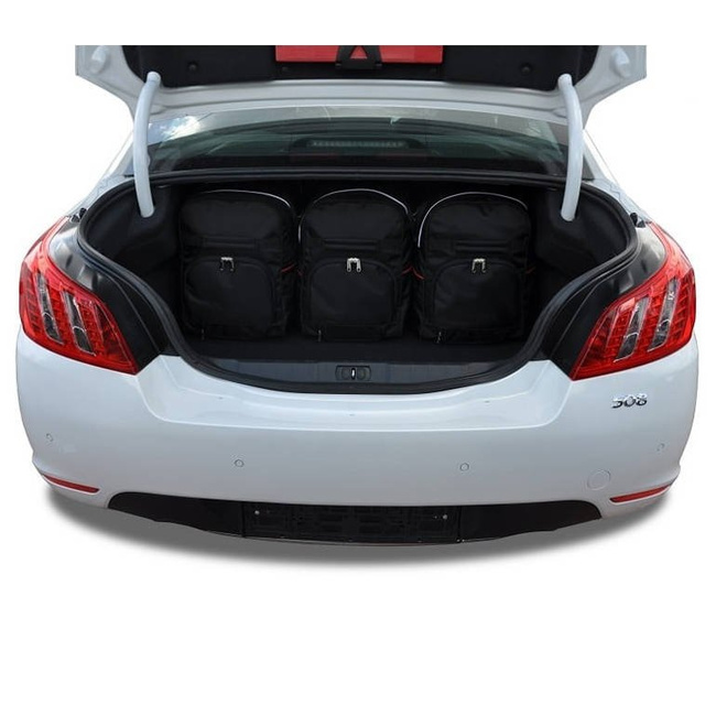 PEUGEOT 508 LIMOUSINE 2011-2014 TORBY DO BAGAŻNIKA 5 SZT