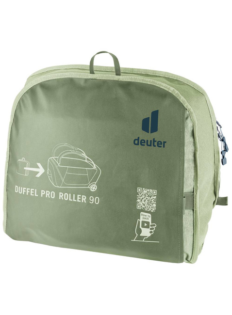 Torba podróżna / plecak Deuter Duffel Pro Roller 90 - mineral / grove