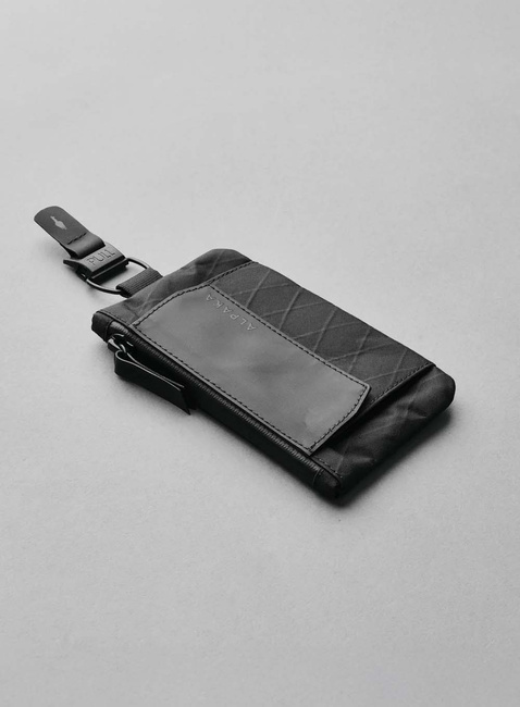 Portfel saszetka Alpaka Zip Pouch Coin - black