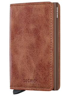 Portfel kieszonkowy Secrid Slimwallet Vintage - cognac / brown