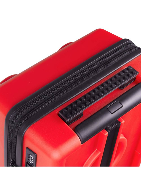 Walizka kabinowa Lego Signature Brick 2x3 Expandable Luggage - red