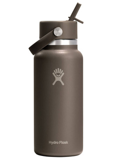 Butelka termiczna ze słomką Hydro Flask Wide Mouth Straw Cap 946 ml - sandpiper