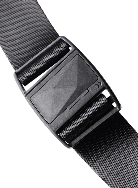 Pas ramienny z klamrą Alpaka Pro Strap Maglockz Slider Buckle - black