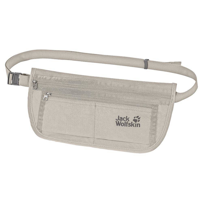 Saszetka Jack Wolfskin Document Belt De Luxe - dusty grey