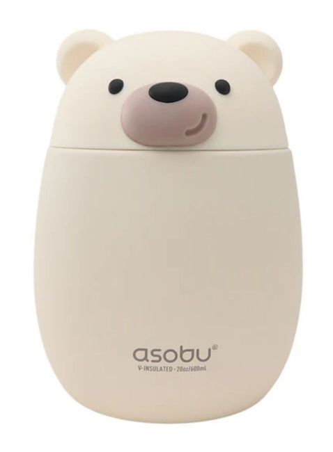 Termos obiadowy dziecięcy Asobu Bestie Foodie 0,6 l - bear