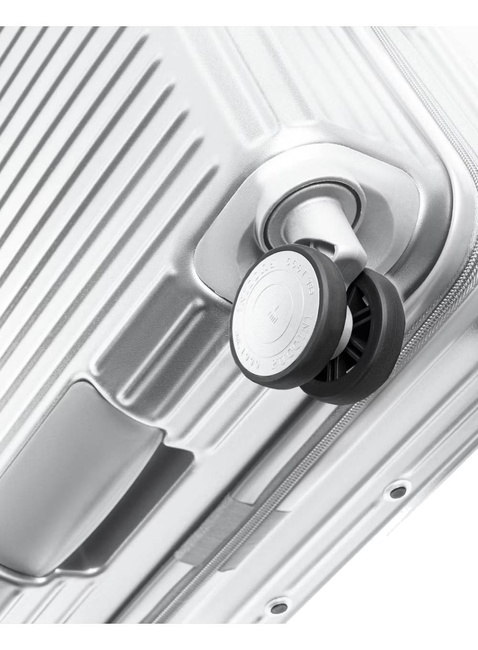 Walizka średnia Puccini Dallas - srebrny