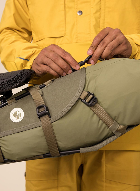 Wodoszczelny worek torba pod siodło Fjallraven S/F Seatbag Drybag 16 l - black