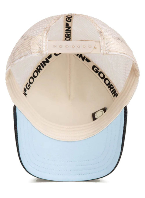 Czapka z daszkiem Goorin Bros The Goat Trucker - dark denim