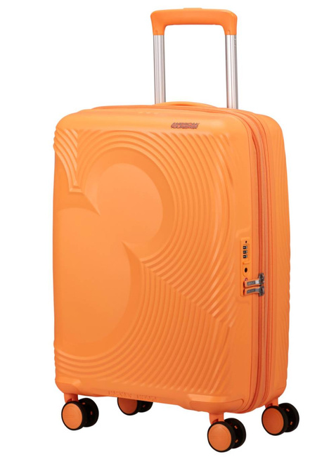 Walizka mała American Tourister Mickey Magic - peachy orange