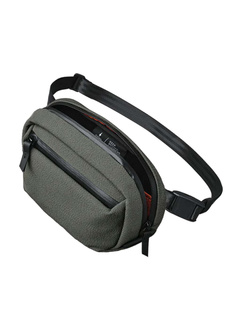 Torba na ramię crossbody Alpaka Go Sling Nano Axoflux - sage grey