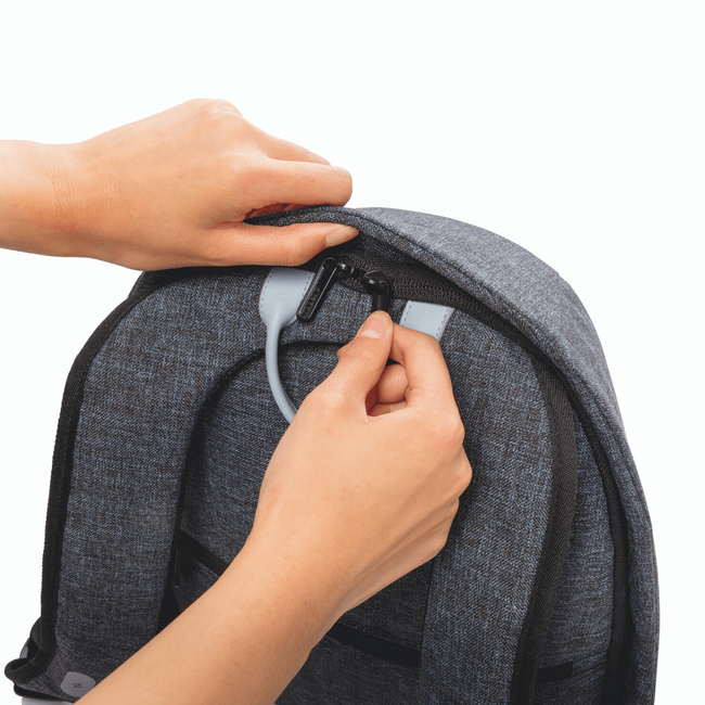 Damski plecak antykradzieżowy XD Design Elle Protective - blue