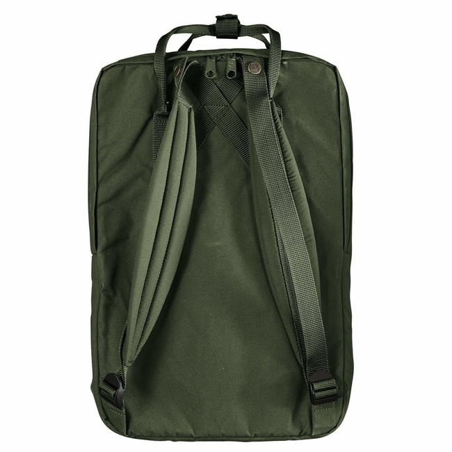 Plecak Fjallraven Kanken Laptop 17 - frost green / chess pattern