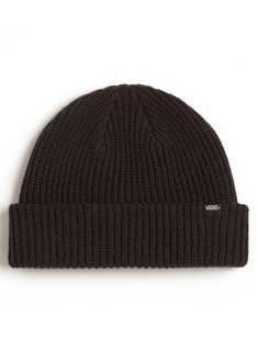 Czapka zimowa dziecięca Vans Core Basic Cuff Beanie - black