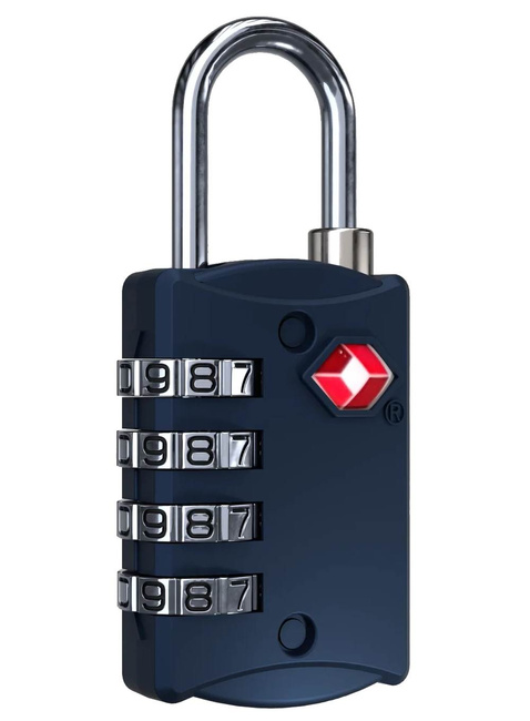 Kłódka szyfrowa do bagażu CabinZero TSA Travel Lock - navy