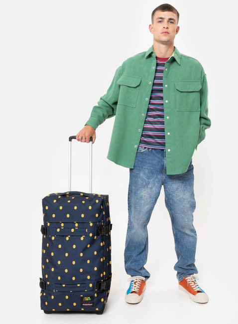 Torba podróżna na kółkach Eastpak Transit'R M - Mario navy