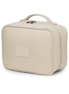 Rozkładana kosmetyczka damska Puccini Fashion - beżowy