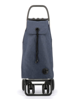 Wózek na zakupy składany Rolser I-MAX TWEED - navy blue