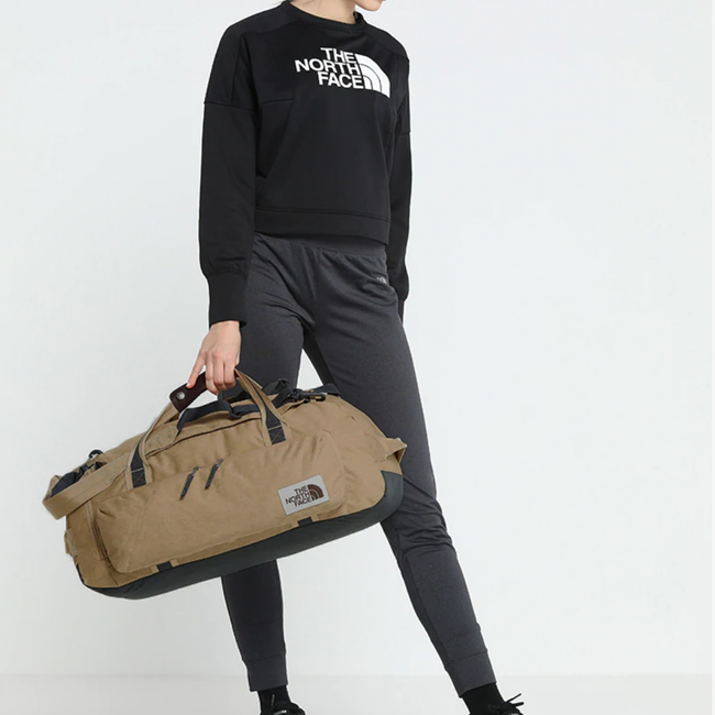 Turystyczna torba, plecak The North Face Berkeley Duffel M - kelp tan dark heather/asphalt grey