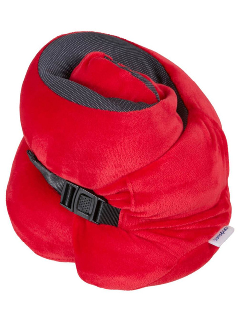 Poduszka podróżna Samsonite Ta Revolution Ergonomic Memory Foam Pillow - red