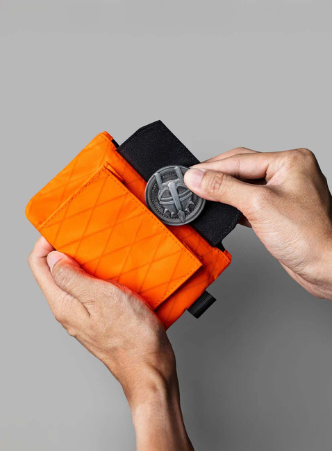 Portfel saszetka Alpaka Zip Pouch Coin - hot orange