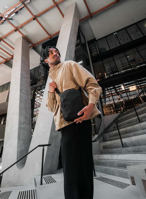 Torba crossbody Alpaka Metro Sling Max X-Pac® - black