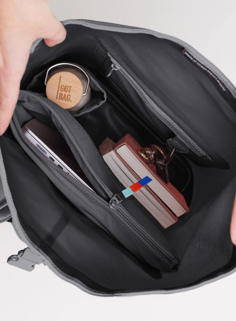 Plecak miejski GOT BAG Rolltop Lite 2.0 - shark