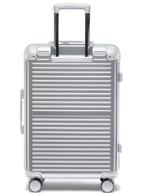 Walizka średnia Puccini Dallas - srebrny