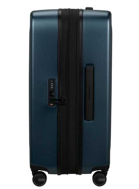 Walizka średnia poszerzana Samsonite Fyrm EXP - steel blue