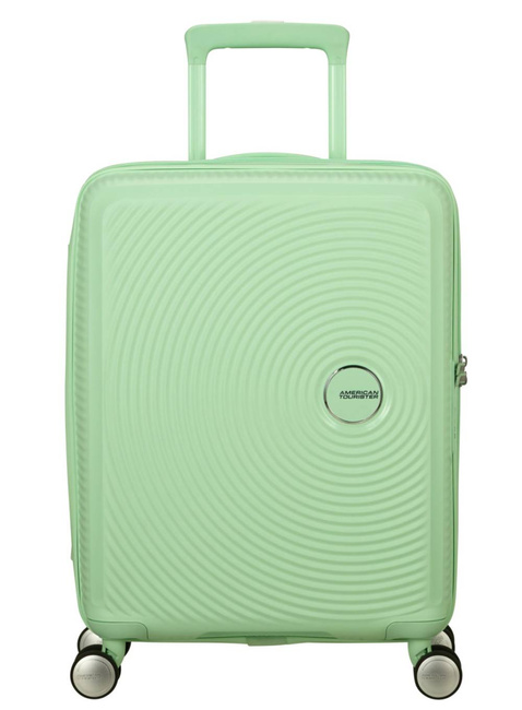 Walizka mała American Tourister Soundbox EXP - pastel green