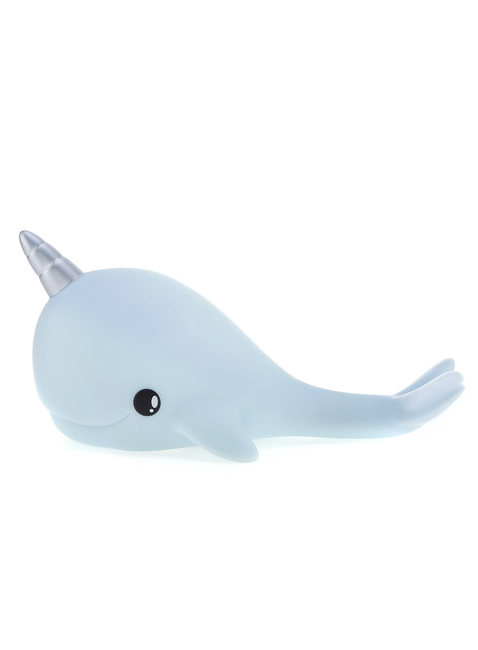 Lampka nocna na baterie Dhink Narwal - sky blue