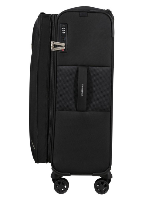 Walizka średnia poszerzana Samsonite Base Breeze - black