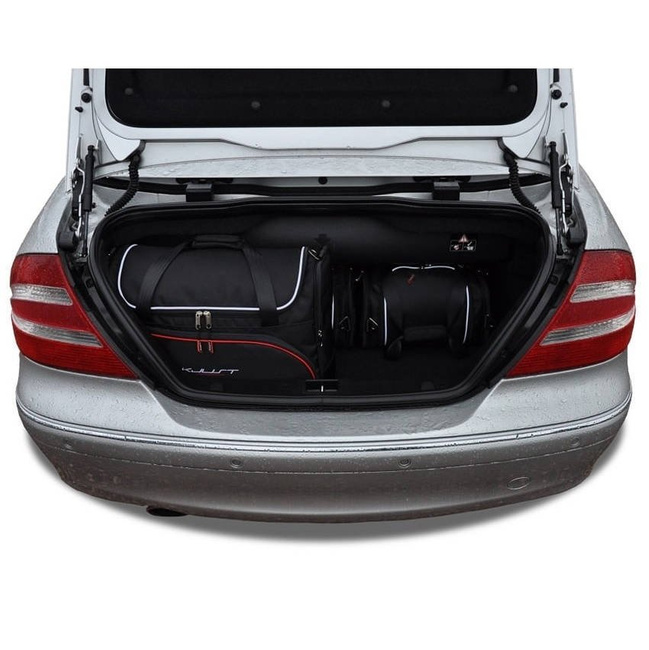 MERCEDES-BENZ CLK CABRIO 2002-2010 TORBY DO BAGAŻNIKA 4 SZT
