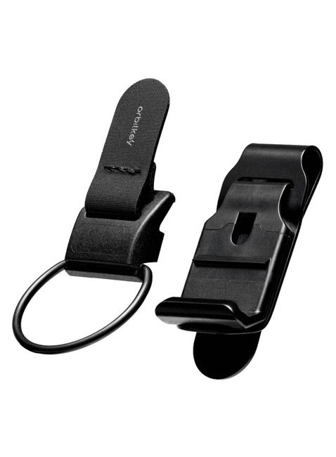 Uchwyt do kluczy brelok Orbitkey Utility Clip - black