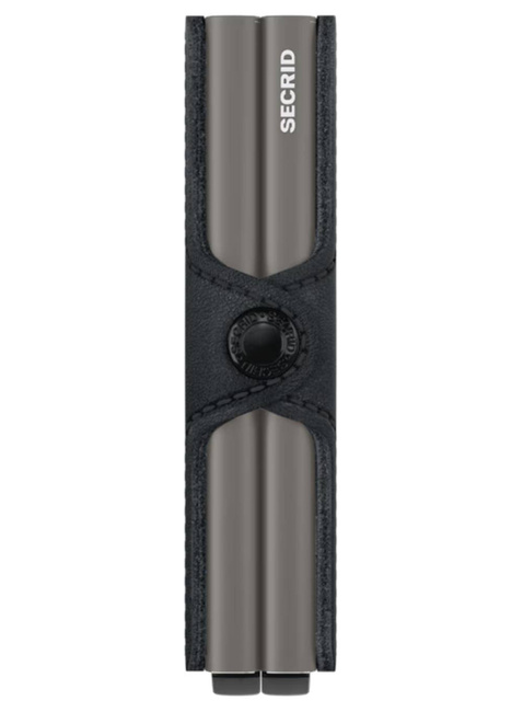 Podwójny portfel RFID Secrid Twinwallet Mirum Plant-based - black