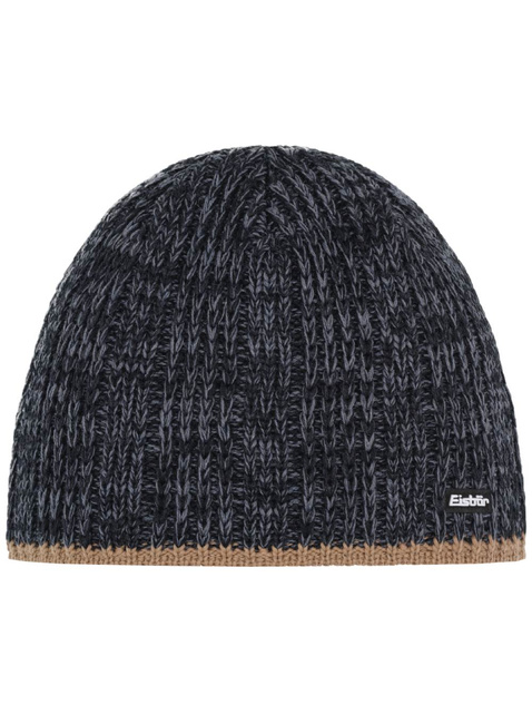 Czapka zimowa Eisbar Rene - cappuccino / black melange