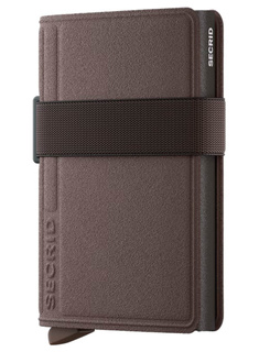 Portfel kieszonkowy RFID Secrid Bandwallet Liba - brown / brown