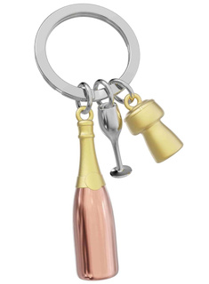 Brelok do kluczy torebki Metalmorphose - szampan rose