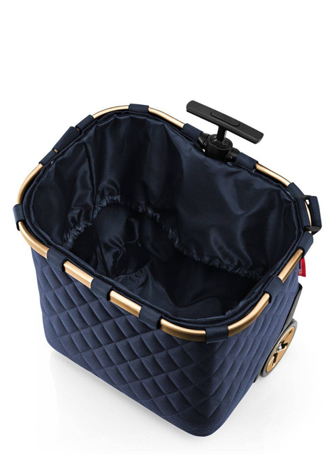 Wózek torba na zakupy Reisenthel Carrycruiser - frame / rhombus midnight gold