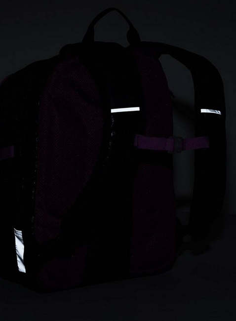 Plecak szkolny młodzieżowy Topgal RUBI klasy 6-8 - czarny / błyszczący nadruk